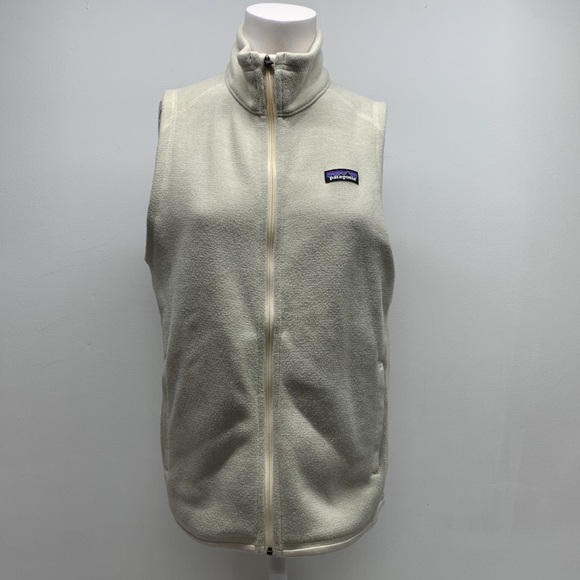 Patagonia Jackets & Blazers - Patagonia Better Sweater Fleece Vest Cream Women's Medium